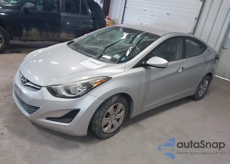 2016 Hyundai Elantra Se z USA, uszkodzony, nr VIN KMHDH4AE4GU581948